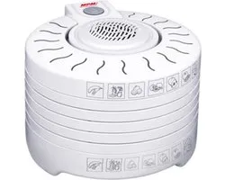 MPM - Voedseldroger - Elektrische Dehydrator - 5 Laags - BPA-vrij - 250 W - Wit