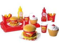 Ecoiffier 100% Chef Hamburgerset - 25dlg.