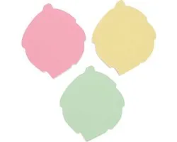 Lurrose Kantoor Memo Stickers 4 Pads Scheurbaar Papier Memo Pads Multifunctioneel