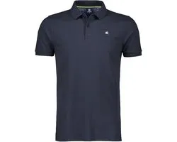 LERROS Basic Poloshirt in klassischer Passform und Piquéqualität , Maat: XXXL , Kleur: NIGHT BLUE , 100% Baumwolle