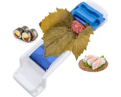 LATRAT Rolmachine, wijnbladeren, roller, groente vlees, roller, gereedschap, sushi bladeren, gereedschap, doe-het-zelf groente vlees rolling gereedschap