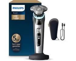 Philips Shaver i9000 Prestige - Elektrisch Scheerapparaat Voor Mannen - Zilver - XP9204/10