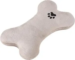 Dog Pillow - Chew Resistant Bone Shaped Plush Toy, Soft Pet Cushion | Indoor Outdoor Cuddling Sleeping Play Toy for Puppy Kitten Aggressive Chewers Dog Cat Supplies