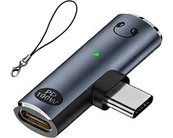 Adapter Jack to USB C, 2-in-1 Fast Charge, 100 W, Headphone Adapter Type C - ShopVlot