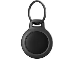 Porte-clés robuste Nomad AirTag – Protection robuste en polycarbonate et TPU – Porte-clés intégré pour un suivi facile – IP66 résistant à l'eau et à la poussière - Zwart