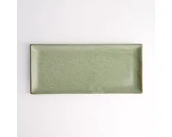 Tokyo Design Studio - Vert Sauge Rechthoekig Bord - Saliegroen - 28,5 x 12,5 cm
