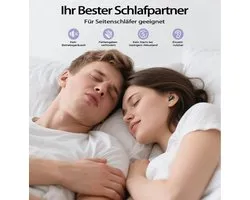 SnelShoppen - Bluetooth Hoofdtelefoon Slaaphoofdtelefoon Draadloos Bluetooth 5.4 met 4 Microfoons ANC + ENC 48H Écouteur Hifi-Geluid Touch-Control IPX