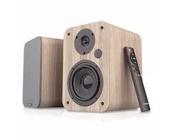 Enceintes actives A4 ARC avec Bluetooth 5.0 et sortie caisson de basses - Design Elegant