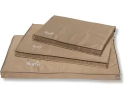 NapZZZ Benchkussen waterproof Champagne Beige maat M: 75 x 47 x 5 cm