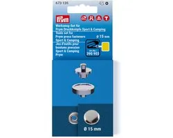 PRYM Gereedschapset drukknopen Sport 15mm 673135 - Aannaaiknopen - Prym