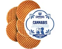 Cannabis Bakehouse - Stroopwafels - Cannabis Smaak - 0% THC - 10 Stuks