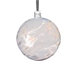Boule de verre soufflée à la main - Cadeau unique pour amitié et baptême - 10 cm