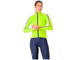Castelli Rain Ultra Jas Geel L Vrouw