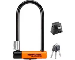 Kryptonite Evolution Beugelslot – ART-3 Slot – Stalen Beugelslot Elektrische Fiets en Scooter – 22,9x10,2 cm – Zwart