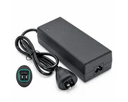 Acculader Haneride 42V 2A – Geschikt voor Phylion Joycube fietsaccu’s – Ovale rechte 3-pins connector – o.a. geschikt voor Stella, Amslod en Cortina