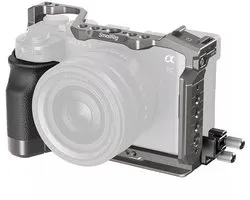 SmallRig 5198 HawkLock QR Cage Kit avec poignée en silicone pour Sony Alpha 7C II/7CR