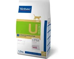 Croquettes Chat Veterinary Hpm Cat U1 Urology Struvite - Virbac