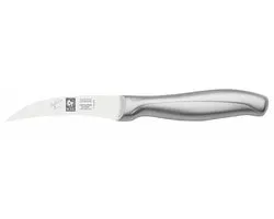 Couteau d'office incurvé ICEL Absolute Steel 8 cm en acier inoxydable
