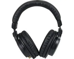 Over-ear koptelefoon - incl. kabels, adapter en case - Zwart Devine 4000