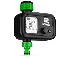 Valera Besproeiingscomputer, beregeningscomputer, Gemakkelijk in te stellen, Tot 4 programma's, LCD Scherm, Handmatige besproeiingsfunctie, Bewateringssysteem met Watertimer, Automatisch Irrigatiesysteem, Brendz