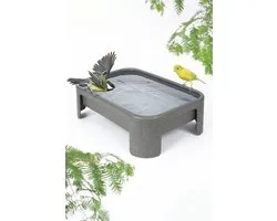 Singing Friend - Waterschaal - Drinkschaal - Vogelbad - Voederschaal - Gemaakt van 100% gerecycled materiaal