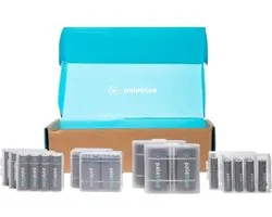 Pale Blue Earth - Home Conversion Kit 4x9V / 4xD / 12xAA / 8xAAA - oplaadbare batterijen - Lithium - lichter, sneller opladen, hoger vermogen