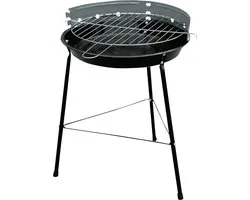 Master Grill MG Serie - Ronde Draagbare Houtskoolbarbecue - 32,5 cm - Stabiele Poten