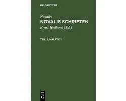 [Schriften] Novalis Schriften