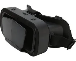 Virtual Reality-headset, Hoofdgedragen VR-brilbril voor Videogames op Mobiele Telefoons, Universele Zachte Comfortabele VR-brilviewer voor OS Android 360 Graden