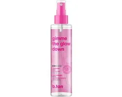 b.tan Gimme The Glow Down Facial Tan Mist - Rosewater Darker - 190 ml