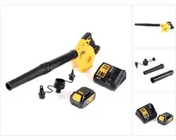 Souffleur/souffleur de feuilles DeWalt DCV 100 M1 18 V + 1 x batterie DCB 182 4,0 Ah + chargeur DCB 115