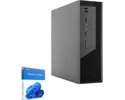 Sedatech Mini-PC Werkstation ITX • AMD Ryzen 3 3200G 4x 3.6GHz • 32Gb RAM • 2Tb SSD M.2 • DVD-RW • WiFi • Bluetooth, USB C • CardReader • Windows 11 • Desktop computer