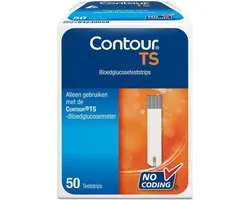 Bayer Contour de test de glycémie Contour TS 50 pièces