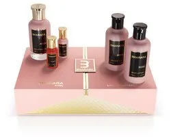 Bharara - Rose Luxury Gift Set - Women - Eau De Parfum 100 ml - Eau De Parfum 10 ml (2x) - Body Lotion 200 ml - Shower Gel 200 ml