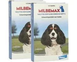 Milbemax - kleine hond - 50 tabletten
