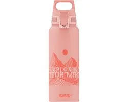 SIGG | WMB Pathfinder 1 L shy-pink | Aluminium Drinkfles