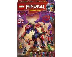 LEGO NINJAGO Bliksemtand Draak van Chaos Speelgoed voor 8 jaar en Ouder 71832