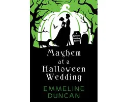 A Halloween Bookshop Mystery- Mayhem at a Halloween Wedding