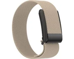 EP Goods - Sangle adaptée à WHOOP 4.0 - Nylon - Bracelet - Bracelet réglable - Beige