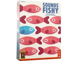 999 Games - Sounds Fishy - Partyspel - Kun jij je pokerface bewaren? - Gezelschapsspel - Nederlandstalig - Klein cadeautje