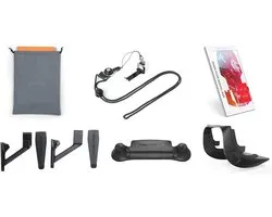PGYTECH DJI Mavic Air Accessoires Set – 7 Delige Combo – Landing Gear Extensions - Lens Hood - Sticks Protector - Skins - Landing Pad Pro