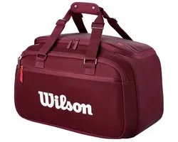 Sac de tennis Wilson Defyer Small Duffle Rouge bordeaux