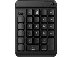 HP 430 - Draadloos Numeriek Toetsenbord - Programmeerbaar - Bluetooth- Macrotoetsen - Zwart