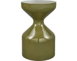 WOOOD Floyd Bijzettafel - Metaal - Groen - 47x30x30