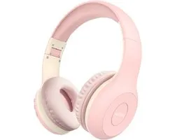 EarFun K2 Kids - Draadloze Kinderkoptelefoon - 85 dB Volumebegrenzing - 40 uur Batterijduur - Bluetooth - Opvouwbaar - Roze