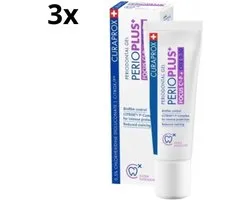 Curaprox Perio Plus Focus Tandgel - 3 x 10 ml - Voordeelverpakking
