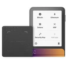 Ledger - Flex - portefeuille matériel pour cryptomonnaies - écran tactile - plus de 15 000 cryptomonnaies et NFT - Bluetooth, USB-C et NFC - clé de récupération Ledger incluse - fuchsia ferro