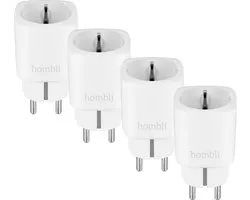4x Hombli Smart Plug - WiFi - Hombli énergie via application mobile