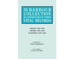 The Barbour Collection of Connecticut Town Vital Records. Volume 33