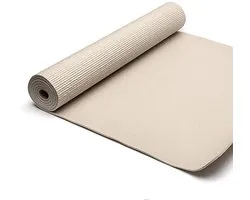 Yogi & Yogini PVC yogamat beige 61 cm x 183 cm x 0,5 cm